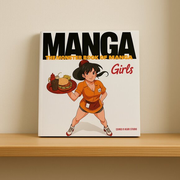 THE MONSTER BOOK OF MANGA – GIRLS book~Learn to draw female manga characters - Picture 1 of 6